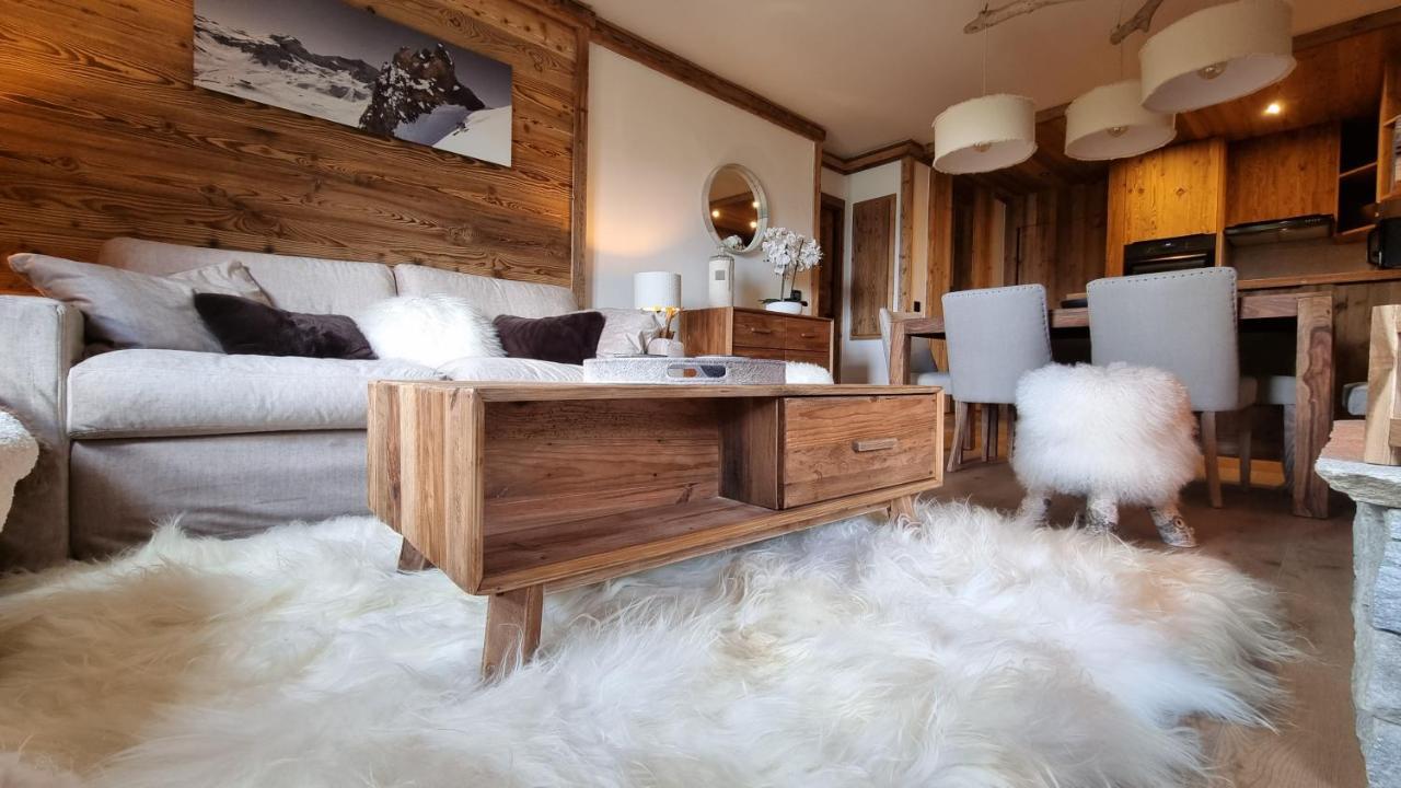 Arcs 1950 Appartement Luxe Type Chalet 5 A 7 Personnes Vue Imprenable Sur Le Montblanc Skis Aux Pieds Les Arcs  Εξωτερικό φωτογραφία