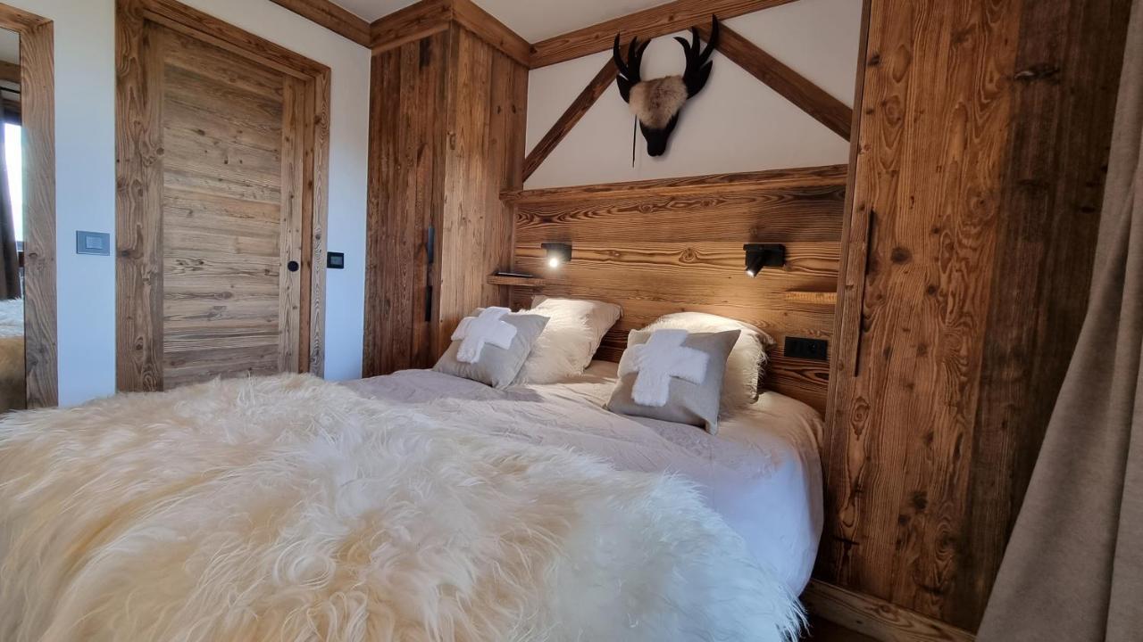 Arcs 1950 Appartement Luxe Type Chalet 5 A 7 Personnes Vue Imprenable Sur Le Montblanc Skis Aux Pieds Les Arcs  Εξωτερικό φωτογραφία