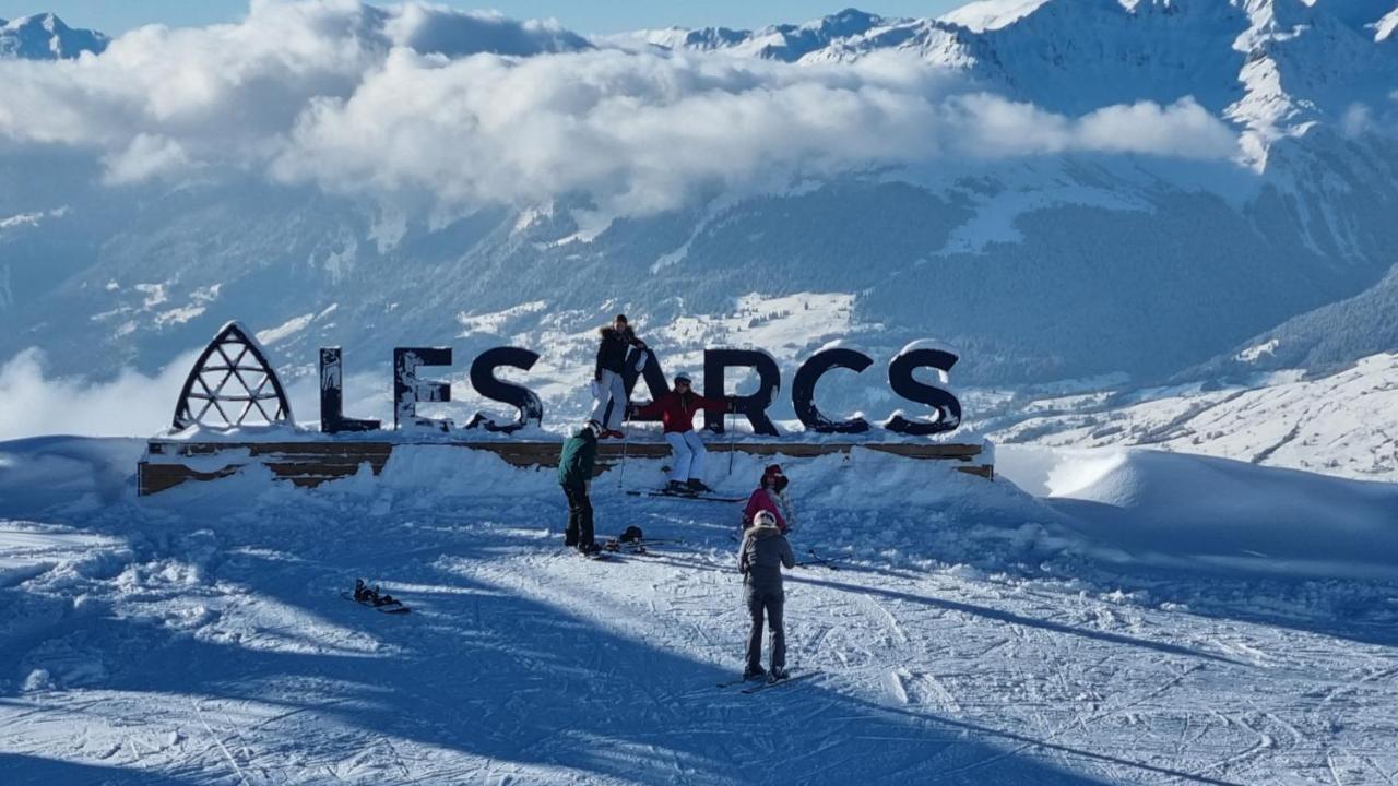 Arcs 1950 Appartement Luxe Type Chalet 5 A 7 Personnes Vue Imprenable Sur Le Montblanc Skis Aux Pieds Les Arcs  Εξωτερικό φωτογραφία