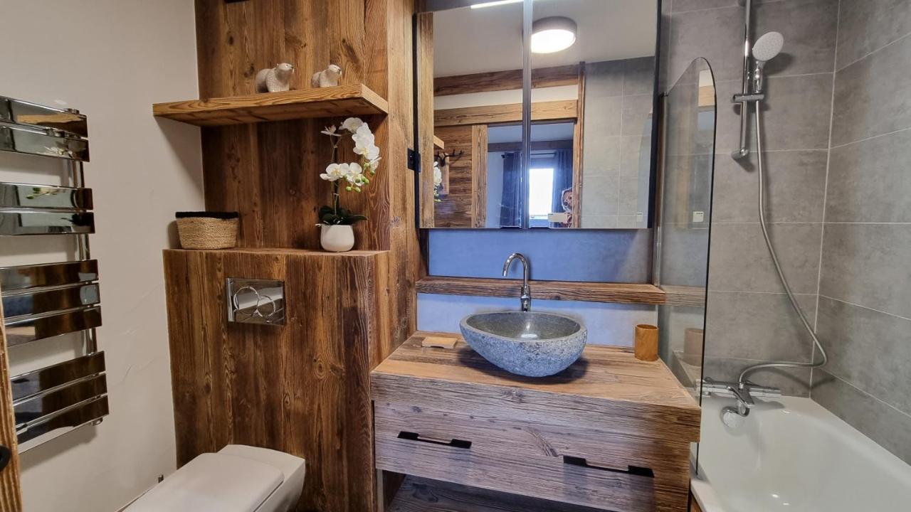 Arcs 1950 Appartement Luxe Type Chalet 5 A 7 Personnes Vue Imprenable Sur Le Montblanc Skis Aux Pieds Les Arcs  Εξωτερικό φωτογραφία