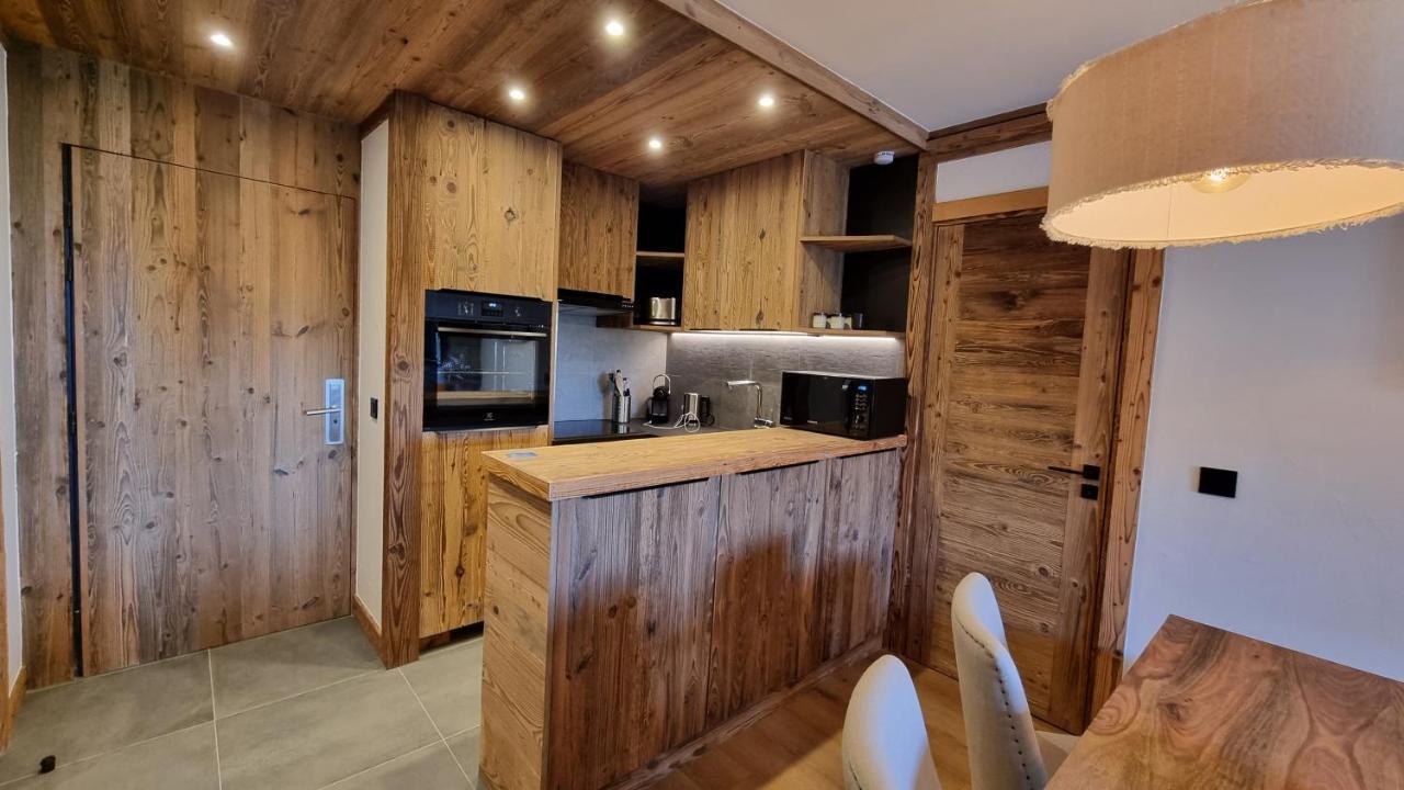 Arcs 1950 Appartement Luxe Type Chalet 5 A 7 Personnes Vue Imprenable Sur Le Montblanc Skis Aux Pieds Les Arcs  Εξωτερικό φωτογραφία