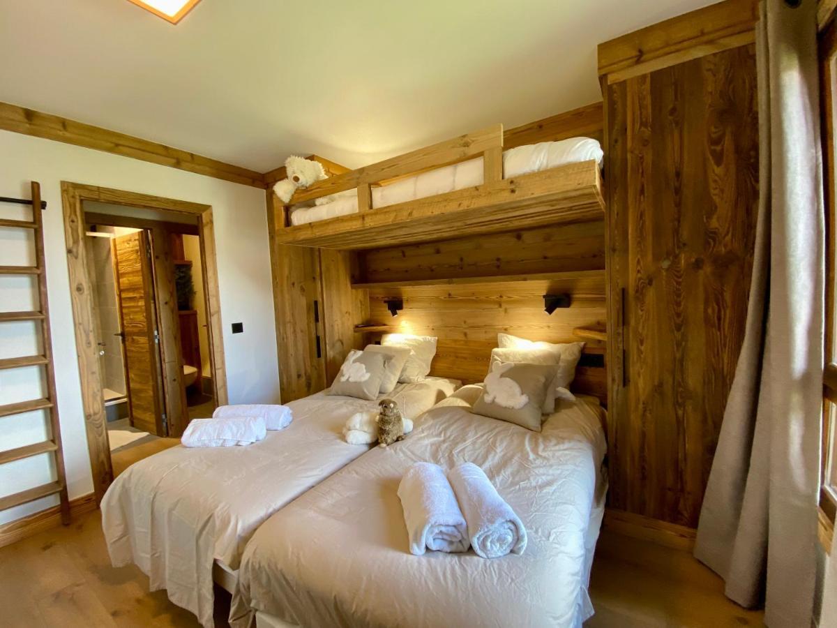 Arcs 1950 Appartement Luxe Type Chalet 5 A 7 Personnes Vue Imprenable Sur Le Montblanc Skis Aux Pieds Les Arcs  Εξωτερικό φωτογραφία