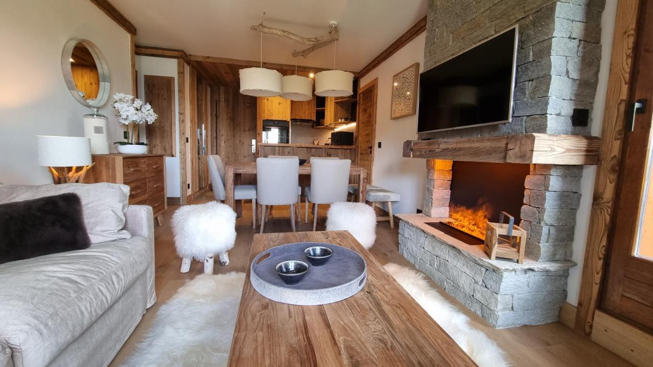 Arcs 1950 Appartement Luxe Type Chalet 5 A 7 Personnes Vue Imprenable Sur Le Montblanc Skis Aux Pieds Les Arcs  Εξωτερικό φωτογραφία