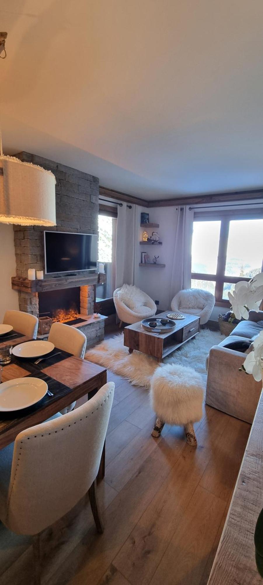 Arcs 1950 Appartement Luxe Type Chalet 5 A 7 Personnes Vue Imprenable Sur Le Montblanc Skis Aux Pieds Les Arcs  Εξωτερικό φωτογραφία